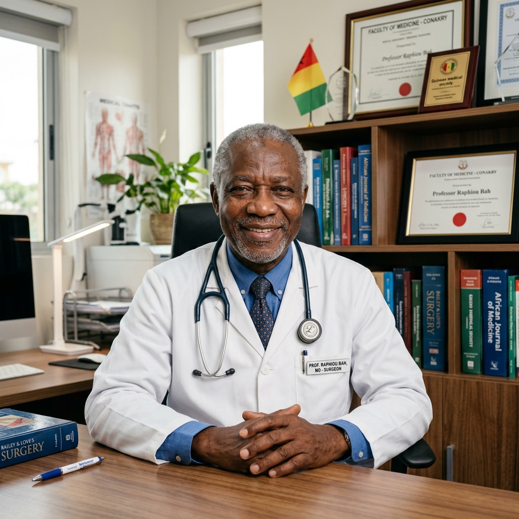 Professeur Raphiou Bah - Chirurgien Urologue - Clinique CSPERCHIN